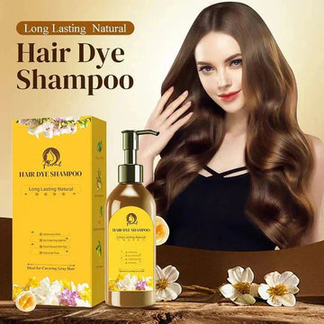 Japanese Hair Dye Shampoo – Natural Black Hair Color